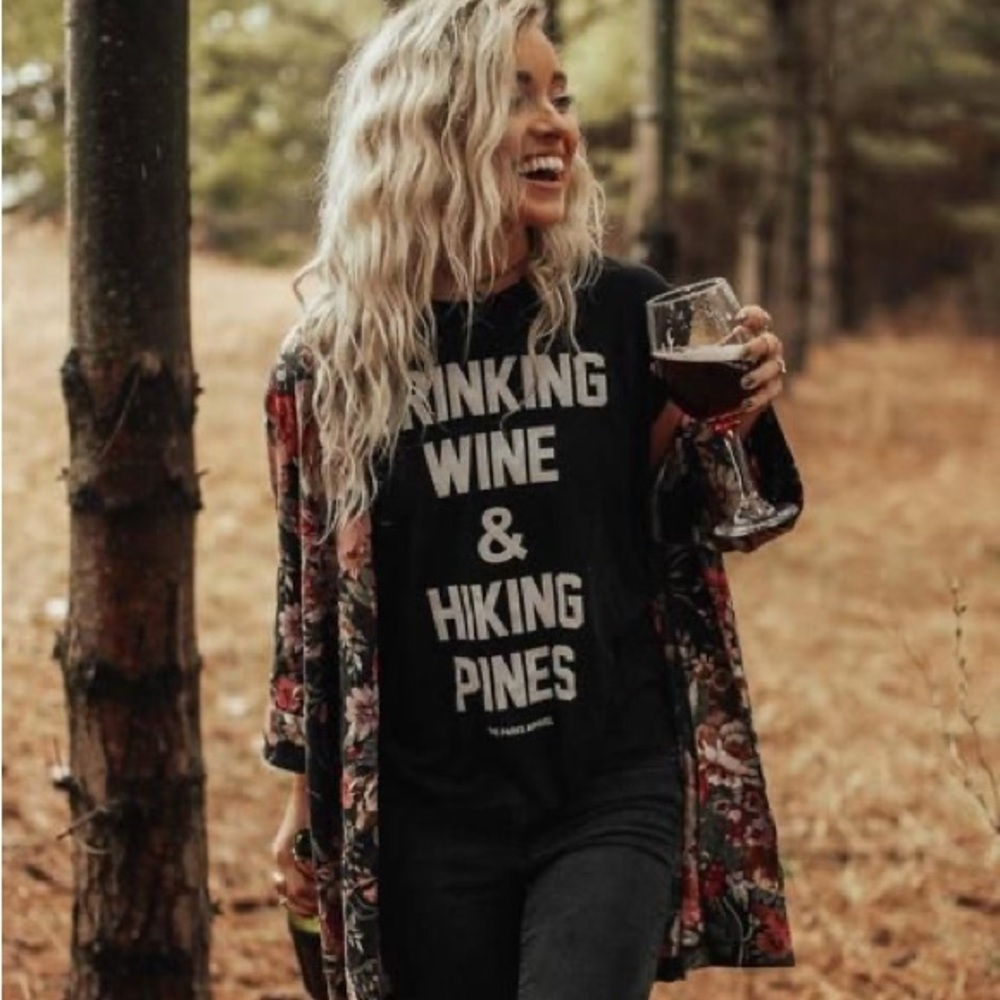 Black Relaxed Graphic T-Shirt